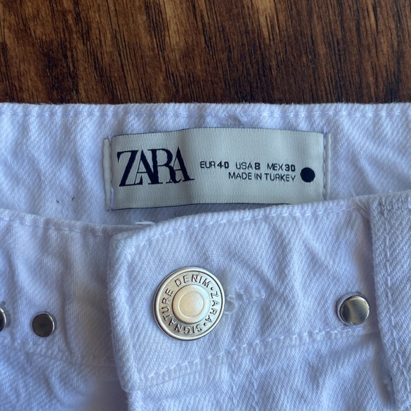 Zara The Slim Cropped Studded Jeans - Picture 4 of 4